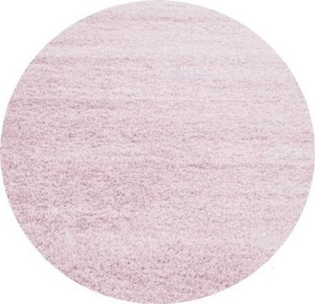 80x80 (průměr) kruh Kusový koberec Life Shaggy 1500 pink Obrázek produktu 