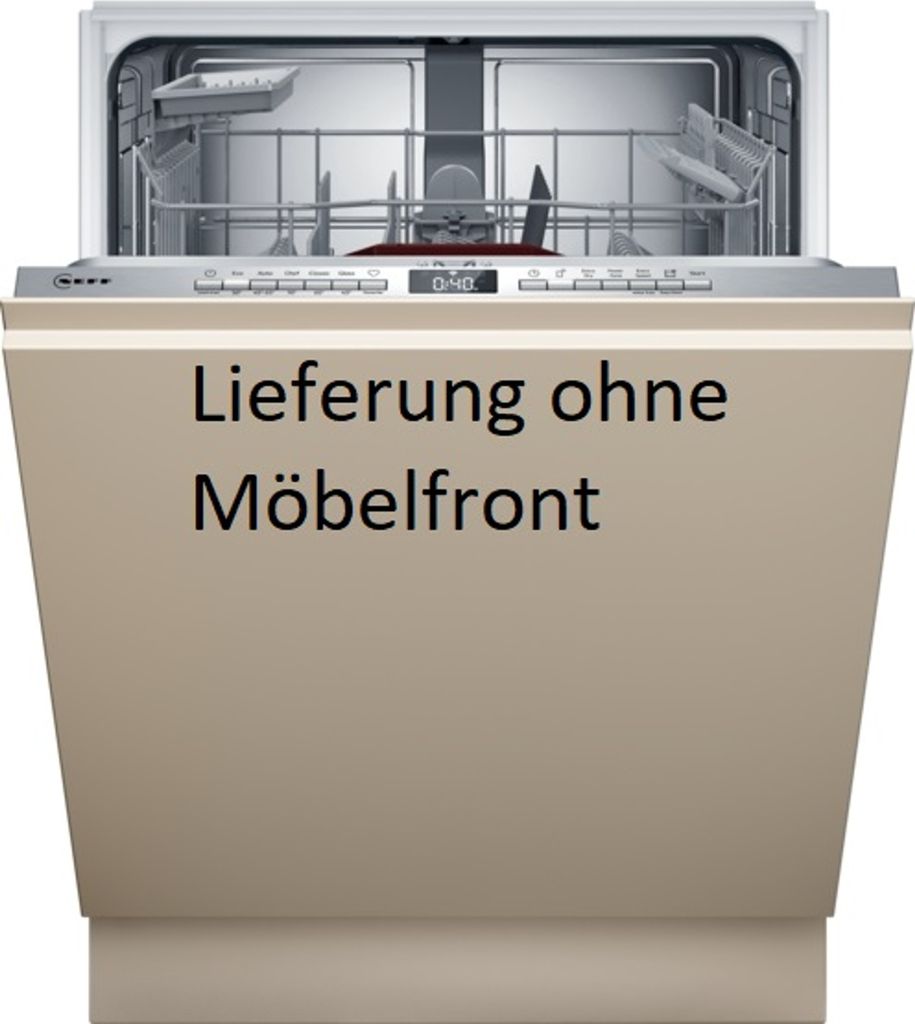 Neff N 50, Geschirrspüler vollintegrierbar, Höhe 86,5 cm, Breite 60 cm, XXL, VarioScharnier für besondere Einbausituationen S275EAX16E
