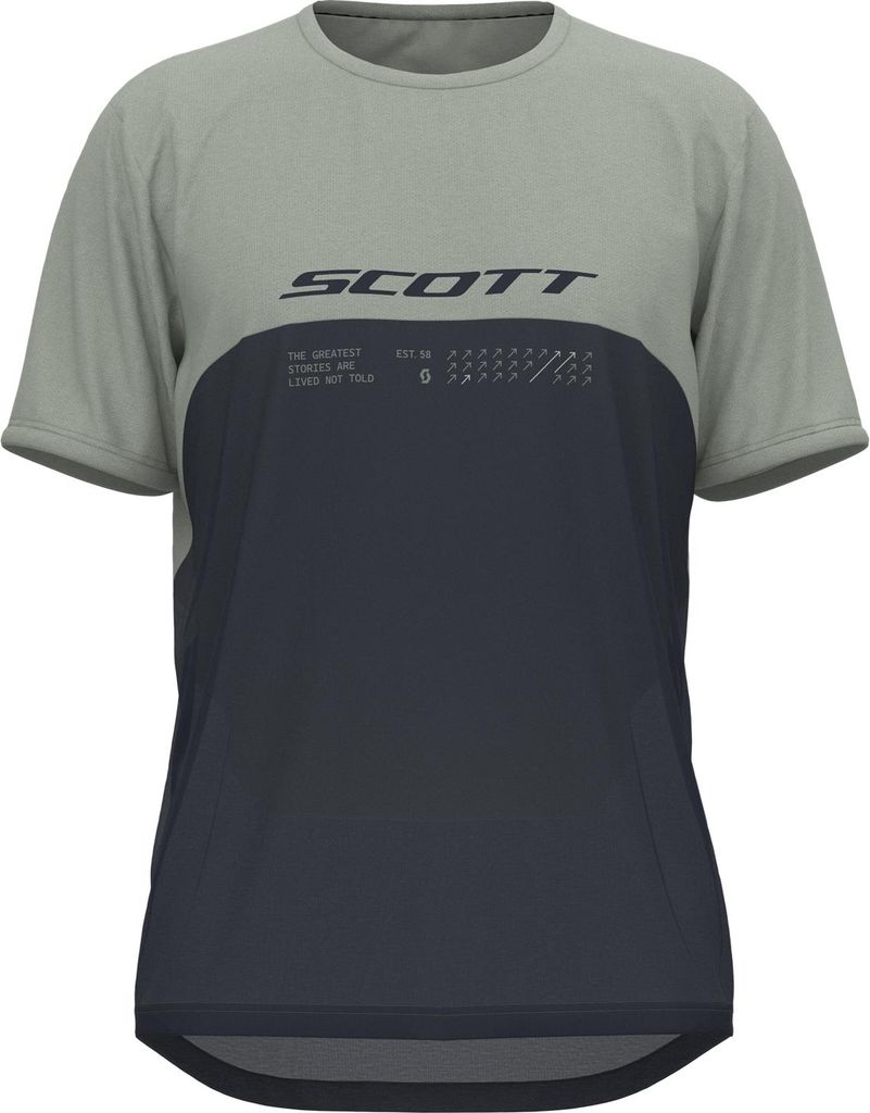 Scott Vertic DRI T-shirt für Herren dark blue/spray grey L