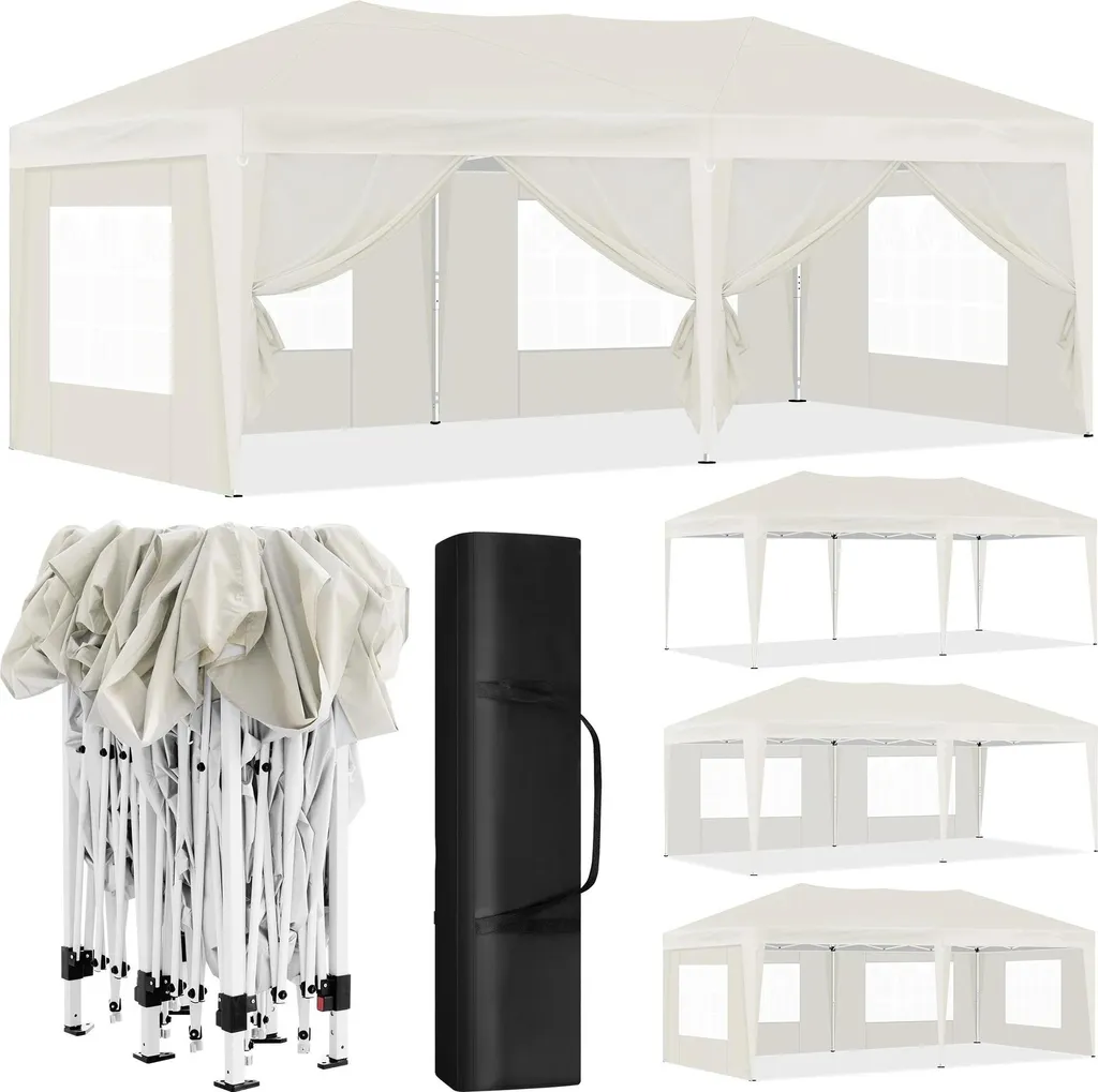 Pavillon Anti-UV et Imperméable : Finissez-en avec la Pluie au Jardin