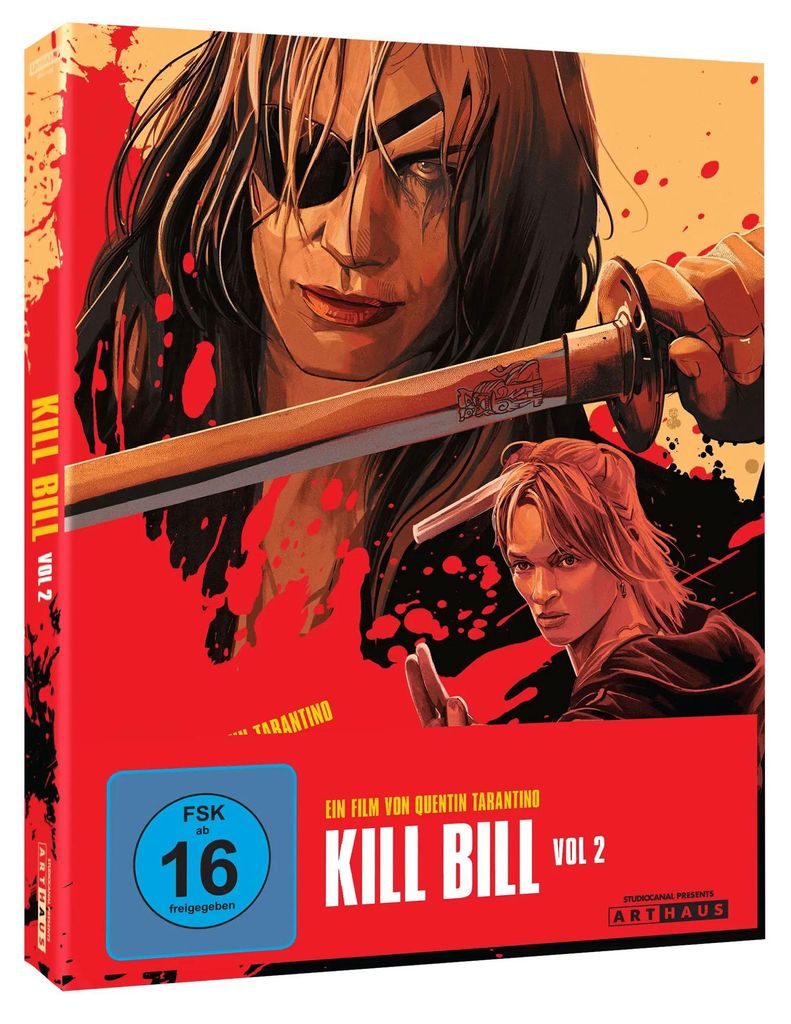 PLAION Kill Bill: Volume 2 (Limitiertes Steelbook, 4K-UHD + Produktbild 