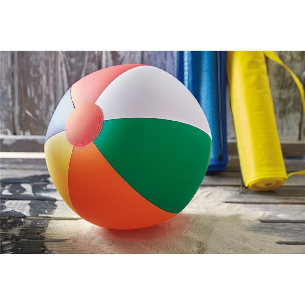 Wasserball aufblasbar bunt etwa 41 cm 