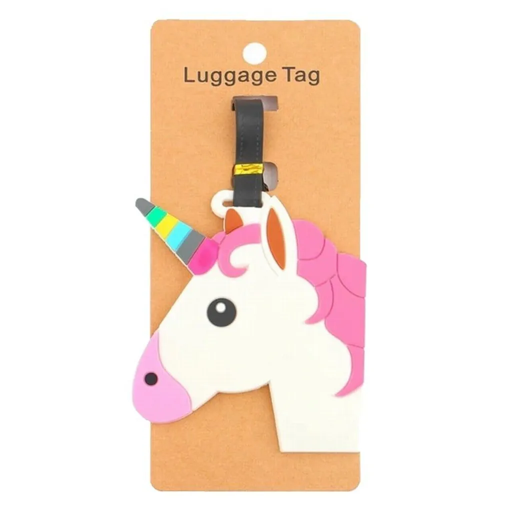 Tag Valigia Unicorno #2 Impermeabile - Identificatore Bagaglio Sicuro