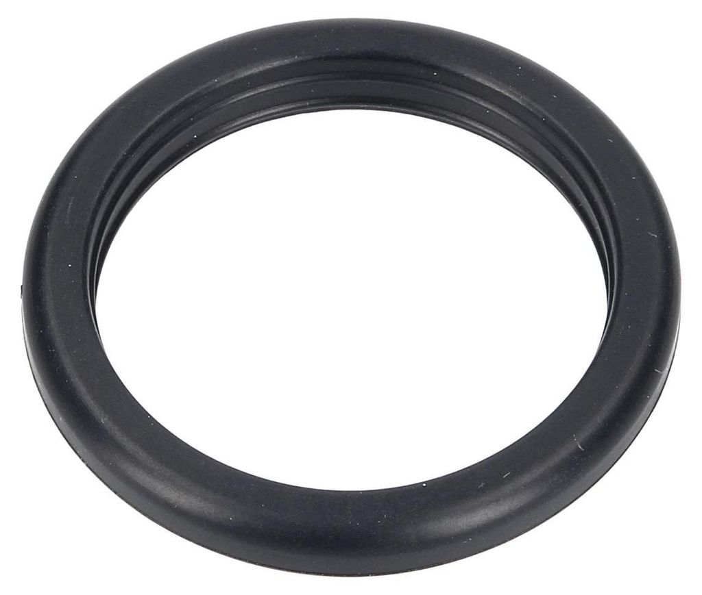 A black rubber ring, likely a gasket or seal.