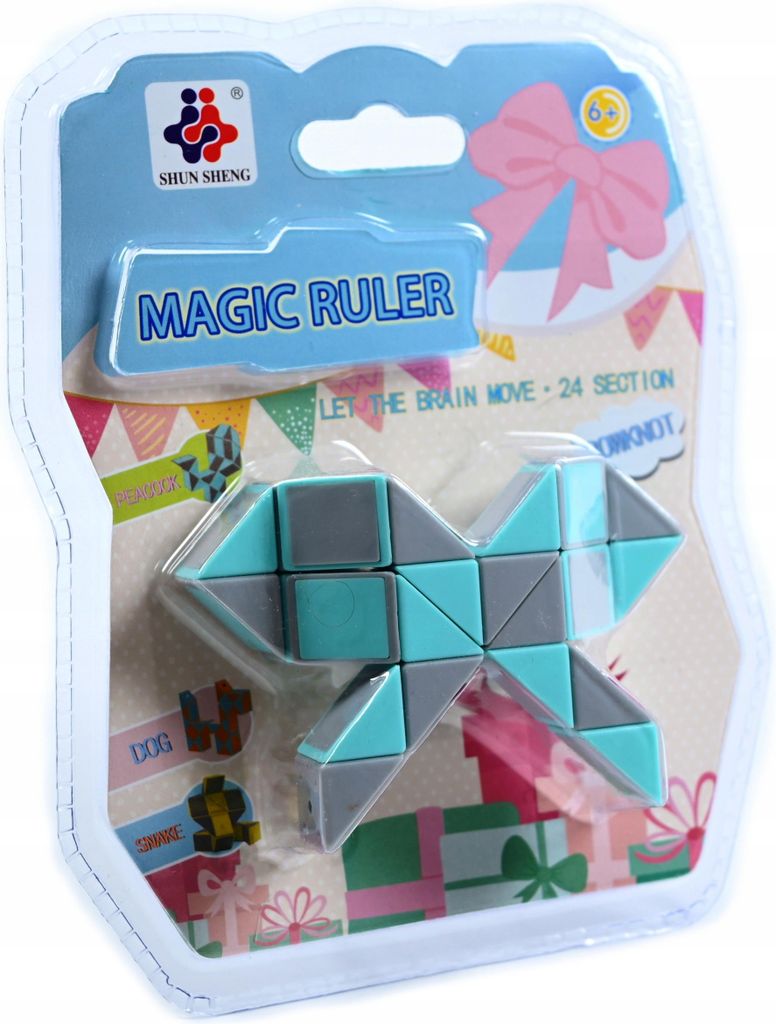 Magische Schlange Logikpuzzle - Magic Snake Würfel - Kreatives Anti-Stress Spielzeug
