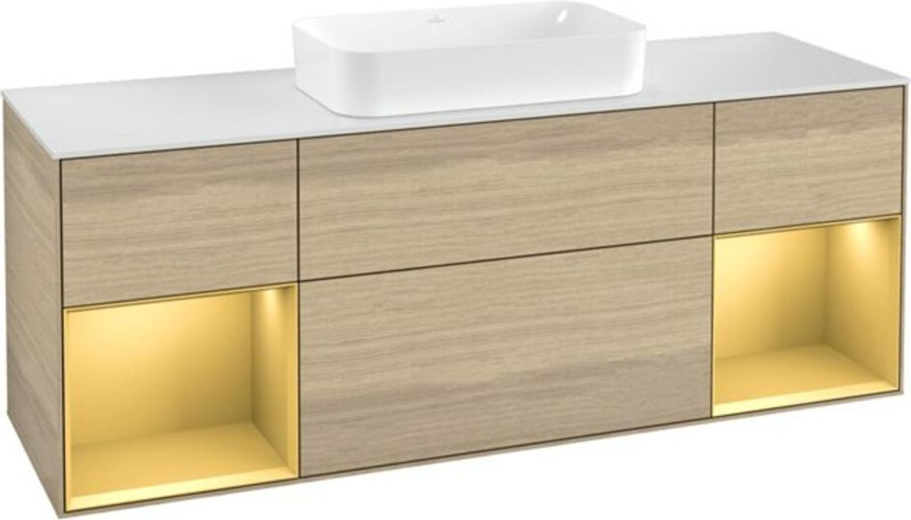 Villeroy & Boch F331HFPC Waschbeckenunterschrank Finion F33 Produktbild 