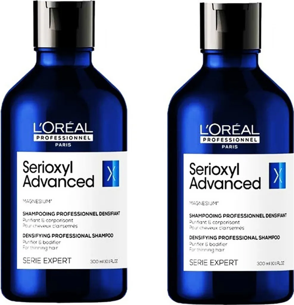 Loreal Scalp Serioxyl Advanced Density Shampoo per capelli diradati 2x300ml