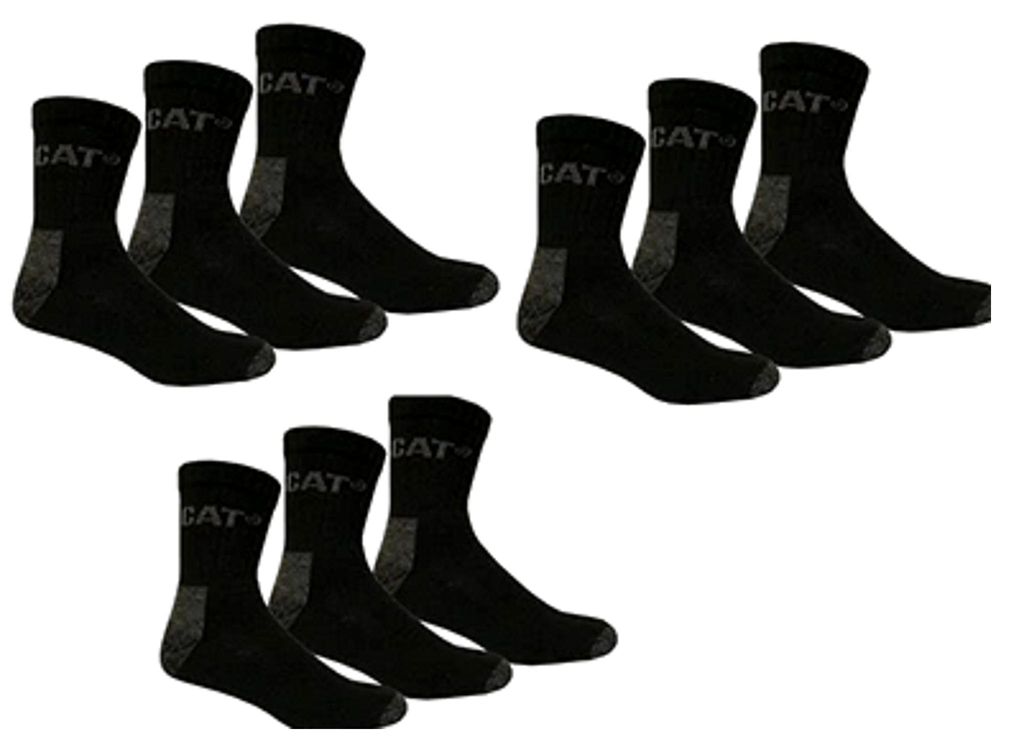 Caterpillar 9 Paar Socken Work Quater Socks Arbeitssocken - Produktbild 