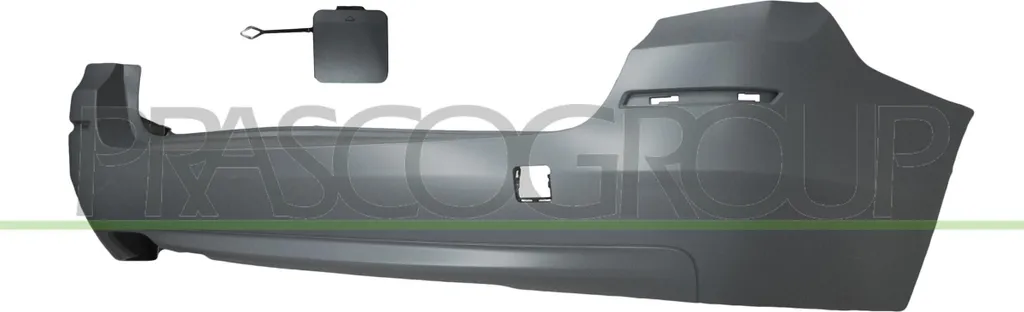 Pare-chocs arrière adaptable BMW Série 5 F11 Break Touring PRASCO Neuf