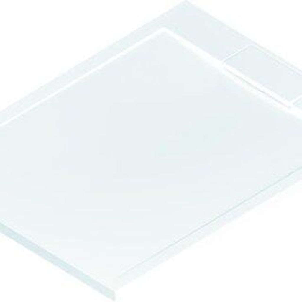 HSK 5185095-04 Rechteck Marmor-Polymer 90x100cm ohne Antislip Weiß