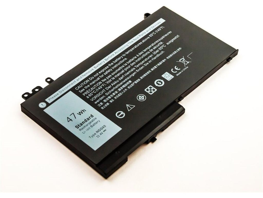 Akku für Dell JY8DF Li-Pol 11,1 Volt 3400 mAh schwarz