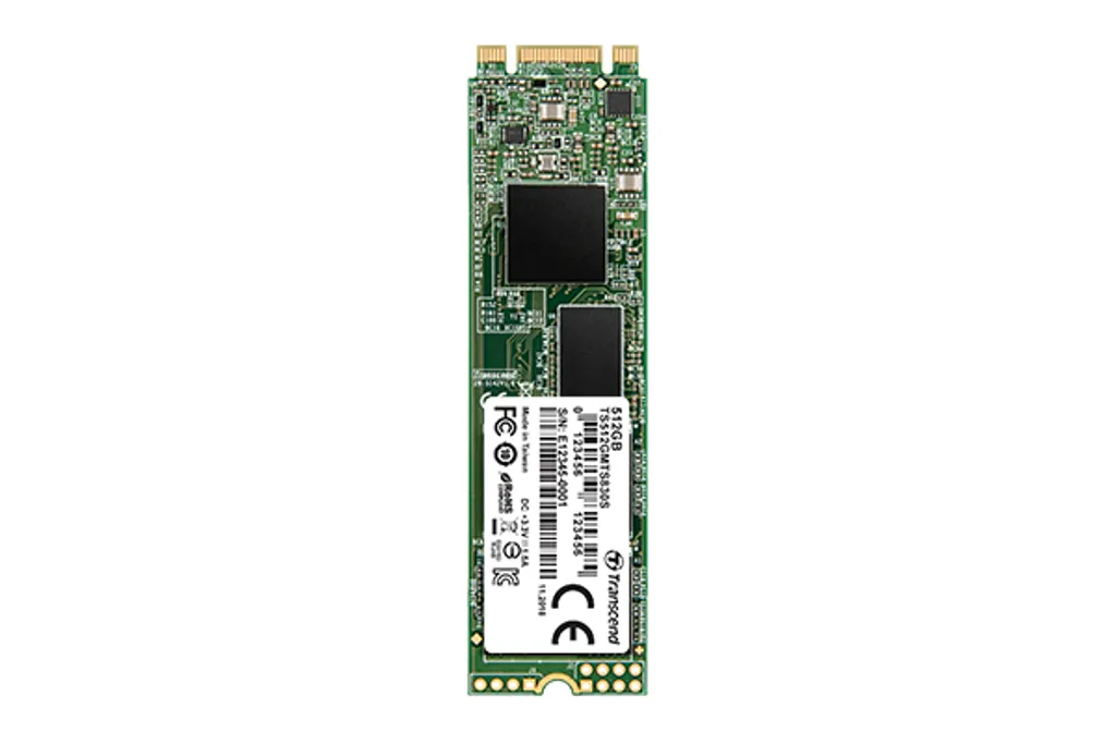 SSD 128GB Transcend MTS830S M.2 2280 SATA III 6Gb/s 3D NAND interne