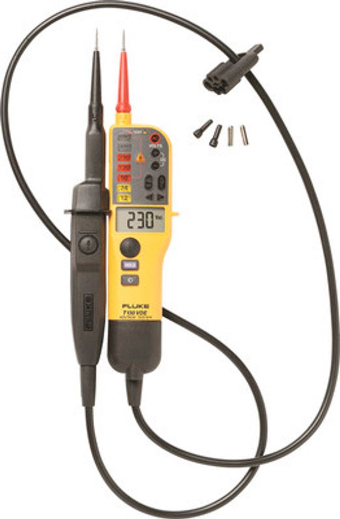 FLUKE Tester napięcia/ciągłości FLUKE-T130 z wyświetlaczem Zdjęcie produktu 