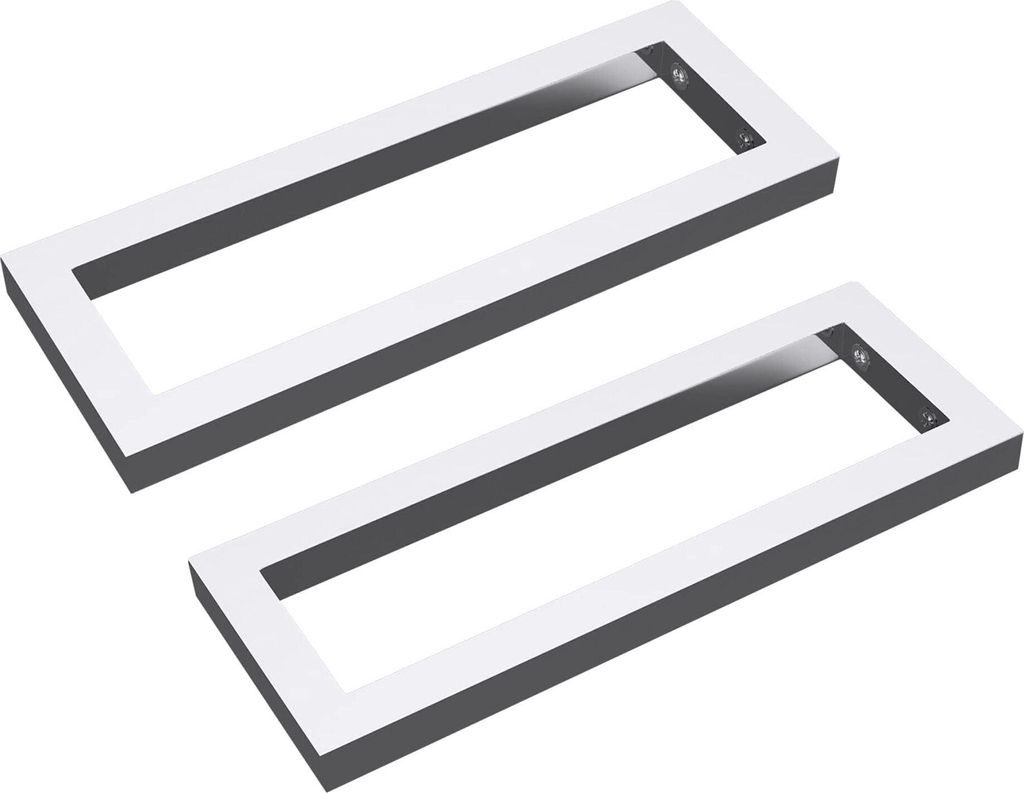 doporro Wandkonsole 45x3x15 cm rostfreie Edelstahl silber Produktbild 