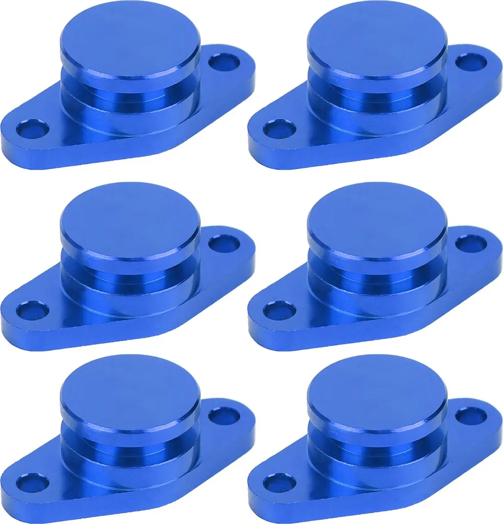 Kit Soluzione Definitiva Swirl Flap BMW M57 - 6x 22mm Alluminio Blu