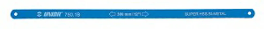 Scie à métaux : Lot de 2 lames fer Unior U621532 pour atelier et chantier