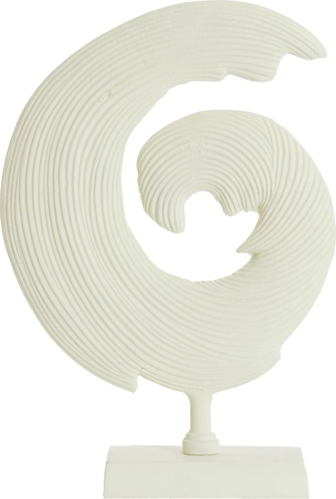 Light&living Ornament op voet 29x10x40 cm SHWIBA crème