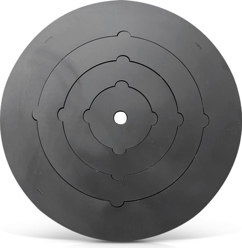 Herdplatte, Stahl 4 mm, für КазаноFF-Ofen Ø 40 cm - Produktbild 