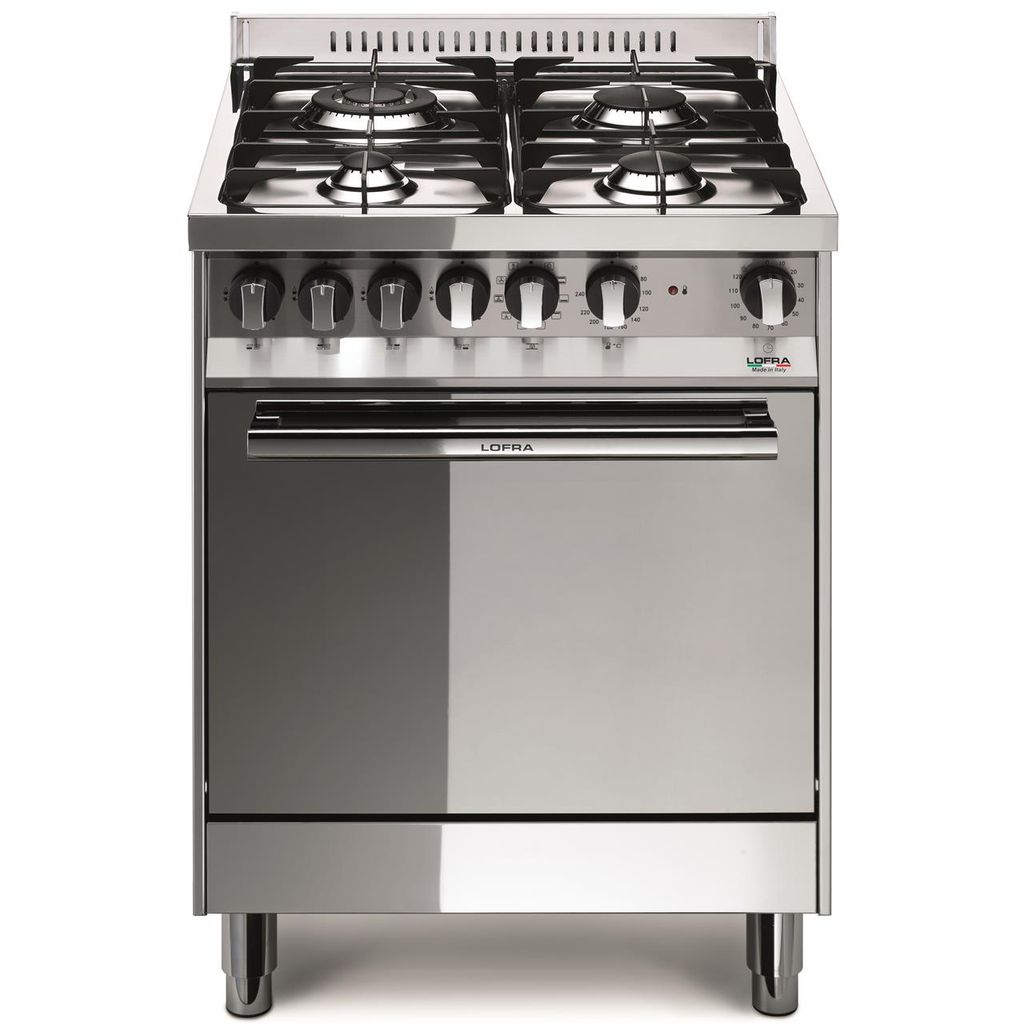 Lofra M66MF/C Freistehender Kocher Edelstahl Gaskochfeld A Produktbild 
