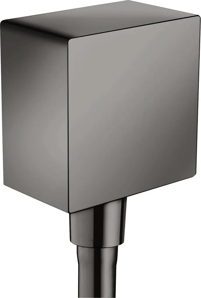 AXOR 36732330 FixFit Karree Raccordo a Muro Black Chrome per Doccia