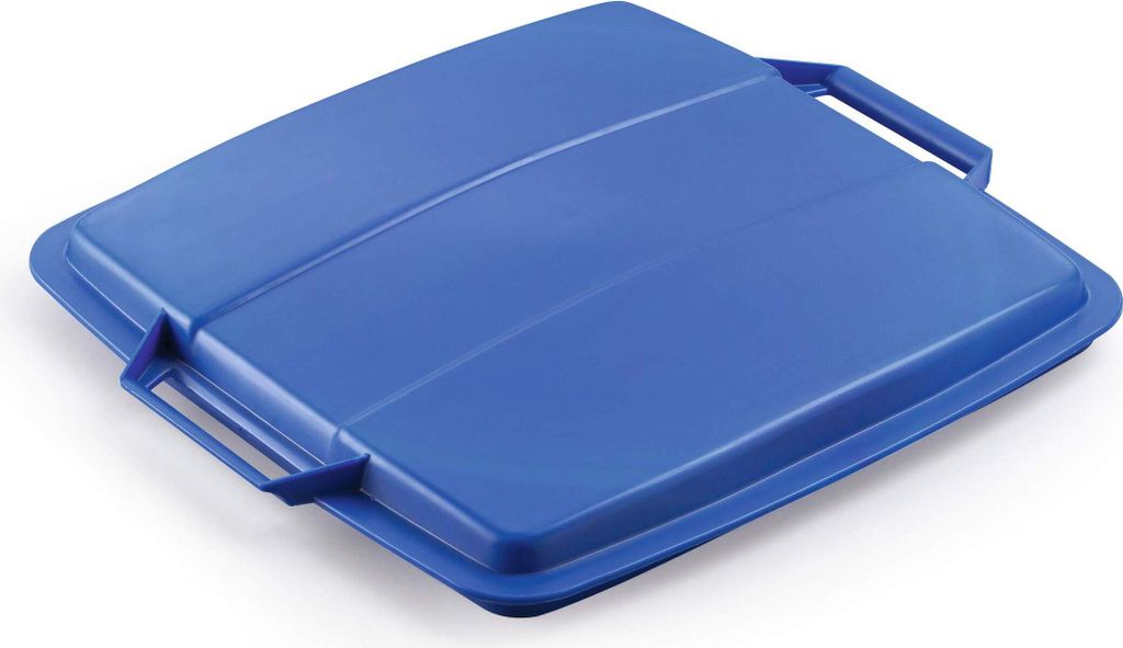 DURABLE Deckel für DURABIN 90L quadratisch, 1800475040 blau
