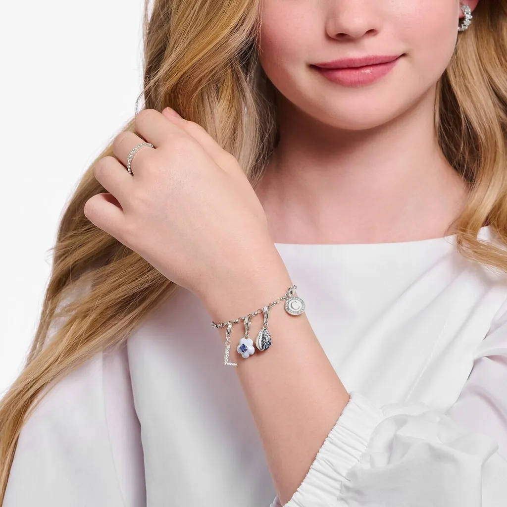 Charm Fleur Thomas Sabo Argent 925 : Bijou Durable et Anti-Ternissement - 3