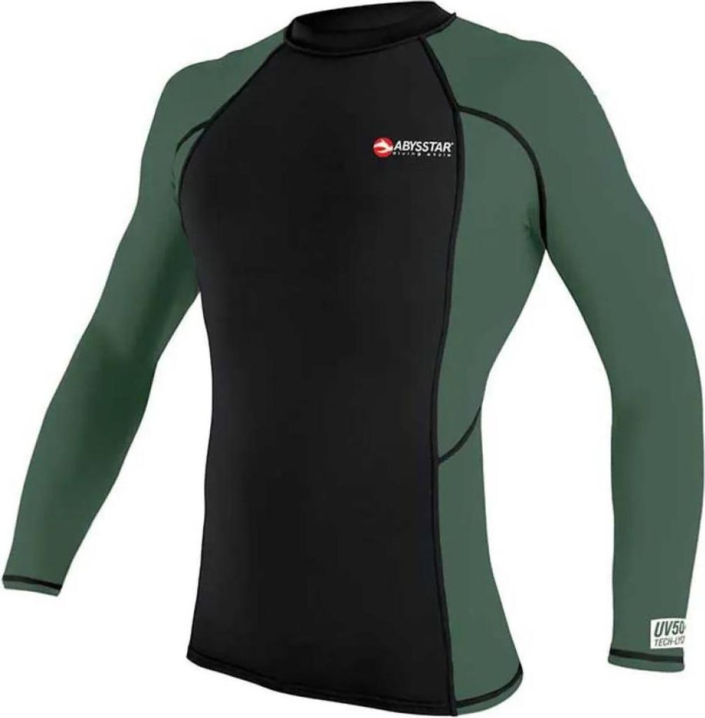 Abysstar Malibu Langarm-rashguard Grün 2XL Herren Grün 2XL