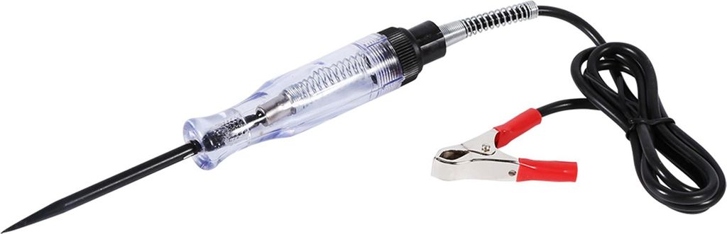 Auto 6V 12V 24V DC Auto LKW Spannung Stromkreis Tester Auto Test VoltMet lange Sonde Stift Glühbirne