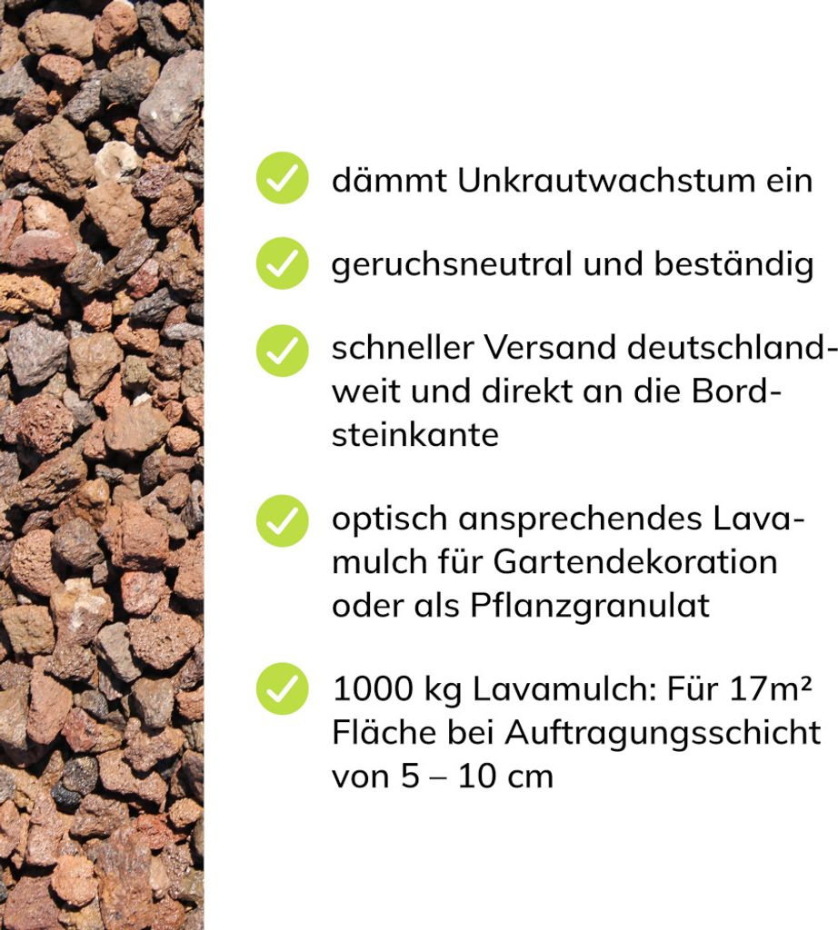 Galamio Lavamulch 8-16mm 40x25kg (1.000kg) Anthrazit Ab 439,90 € | Preisvergleich Bei