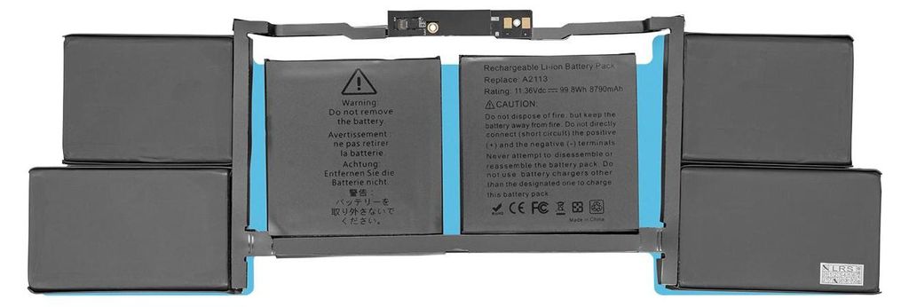 MacBook Pro 16-Zoll A2141 Akku A2113
