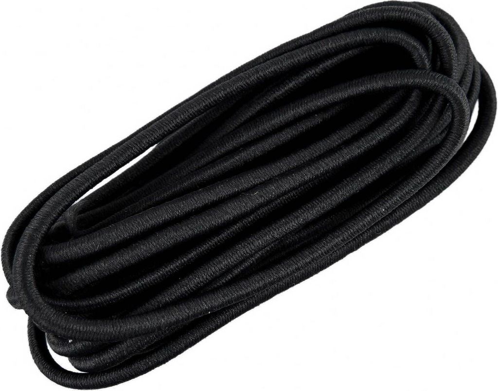 3m Gummikordel 3mm Gummiband Gummischnur Hutgummi Rundgummi Produktbild 
