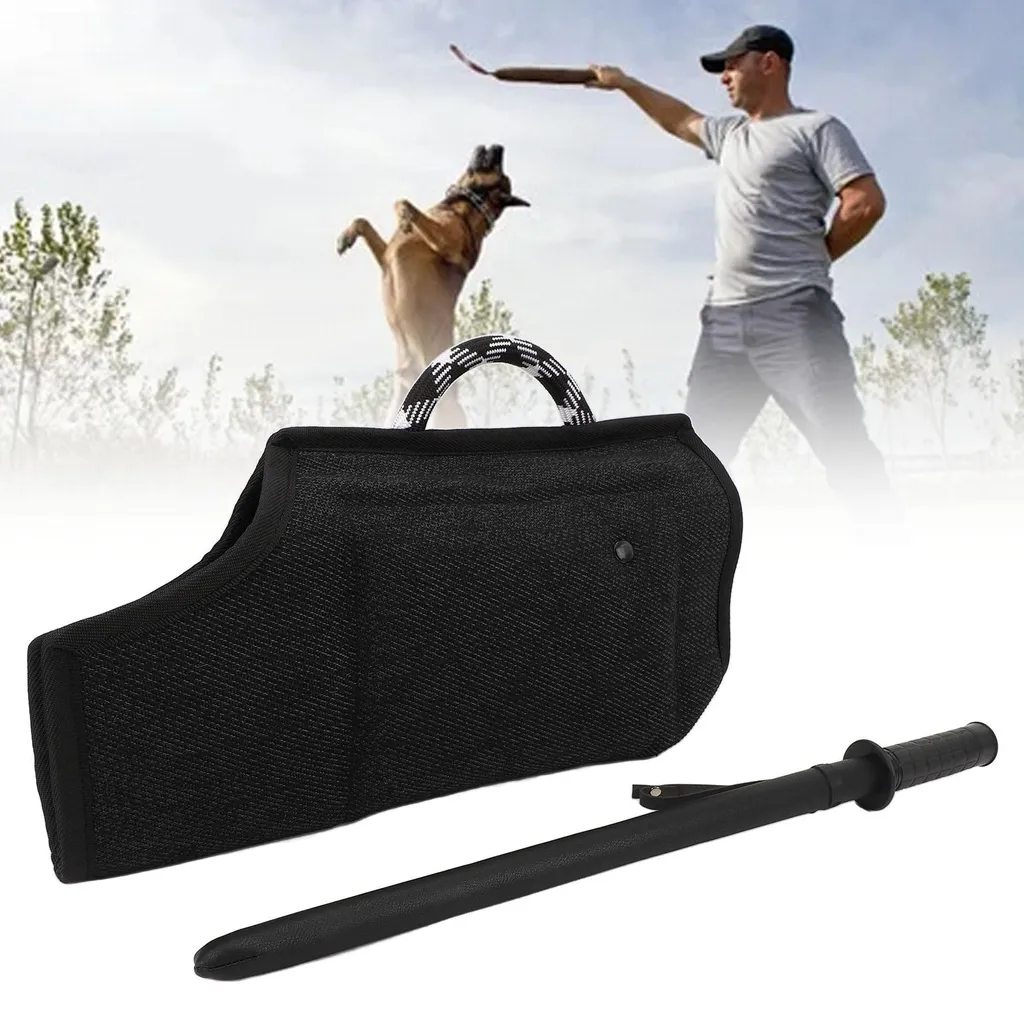 Set Morso Cane Antistrappo con Manica e Bastone - K9 Training - 2