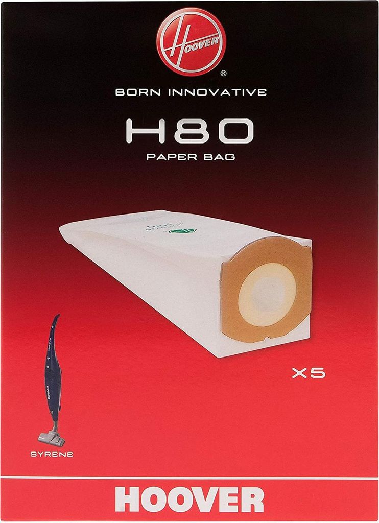Hoover Sac à poussière H80 pour l'aspirateur Syrene - No : Image du produit 