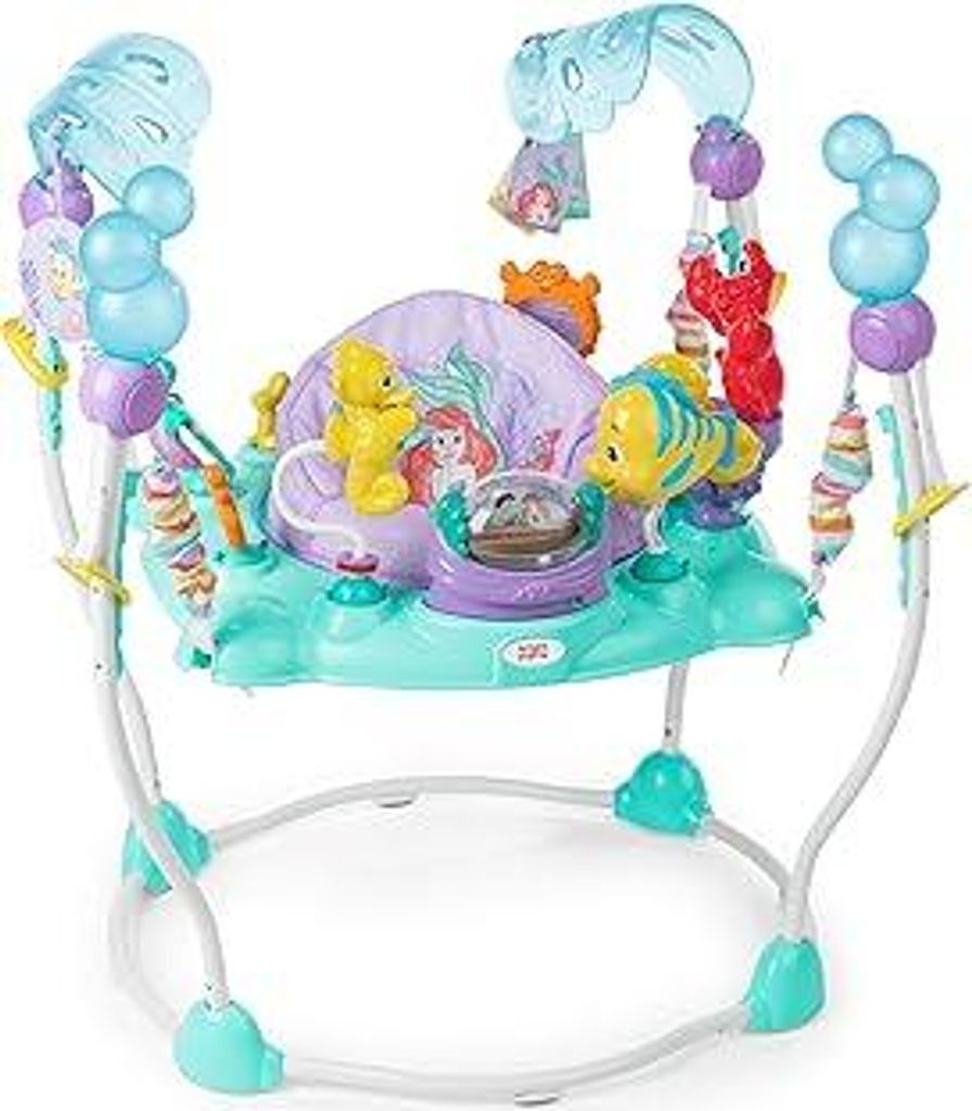 Disney Die kleine Meerjungfrau Meer von Aktivitäten Baby Aktivitätshopser mit interaktivem Spielzeug, Lichtern & Musik mit Disney Prinzessin Arie...