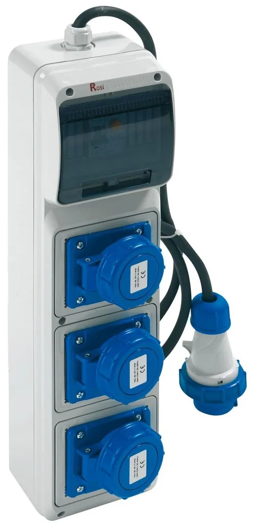 Armoire électrique portable 3 prises IP67 : sécurité série 11