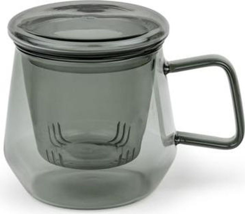 Bredemeijer Tea for one Livorno 350ml Glas schwarz 165041