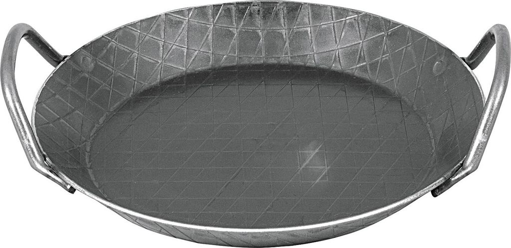 Turk 65924, Rund, Allzweckpfanne, Schwarz, Eisen, 24 cm, Produktbild 