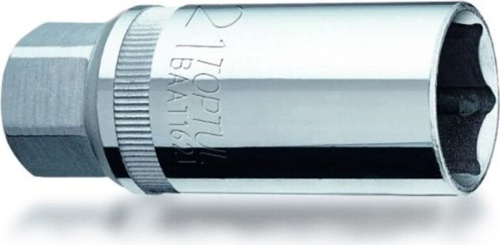 TOPTUL Zündkerzenschlüssel 21mm Werkzeug Steckschlüssel Stecknuss