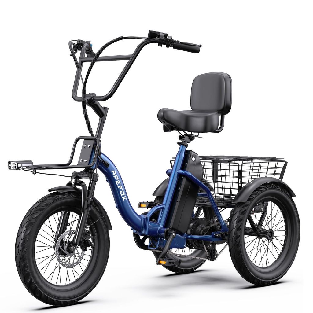 RH30 18‑Zoll faltbares E‑Dreirad für Erwachsene, 48V 15Ah, Produktbild 