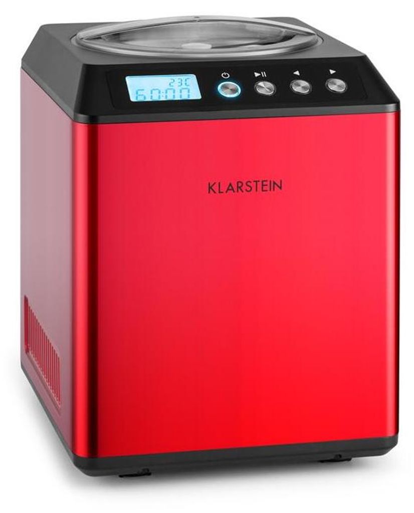 Klarstein Vanilla Sky zmrzlinovač, Keep Cool, LED, časovač, Obrázek produktu 