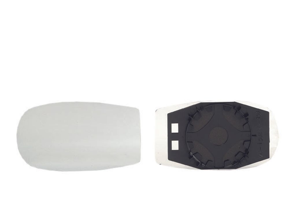 ALKAR Spiegelglas Außenspiegel Links Rechts für FIAT PUNTO (188) Asphärisch 6453349