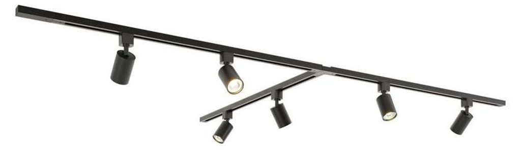 hoftronic LED Schienensystem Paket T-Form 3x1m 6 Strahler Produktbild 