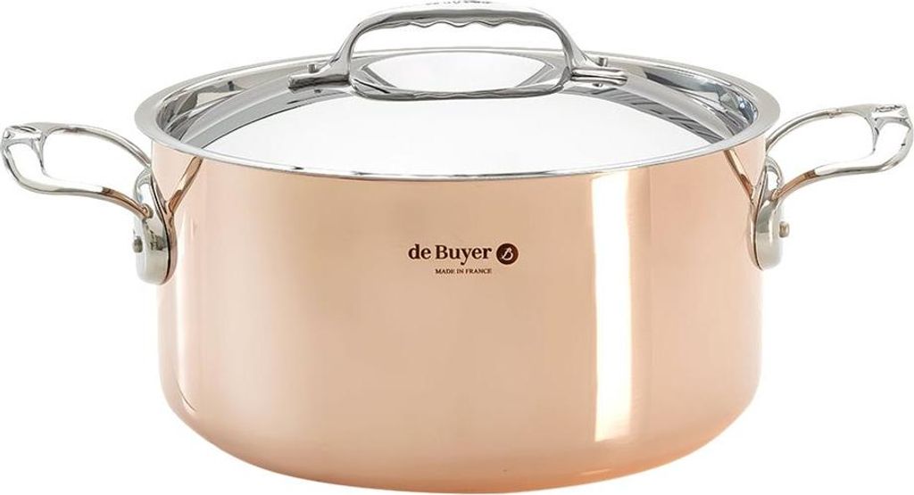 De Buyer Prima Matera Bratentopf Kupfer/Edels. 20 cm Produktbild 