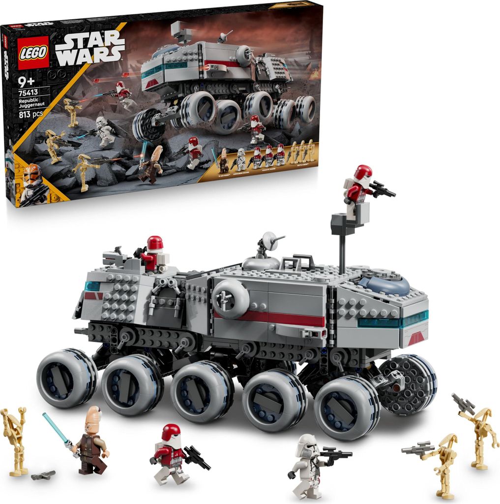 LEGO(R) STAR WARS 75413 Republic Tank Juggernaut Obrázok produktu 