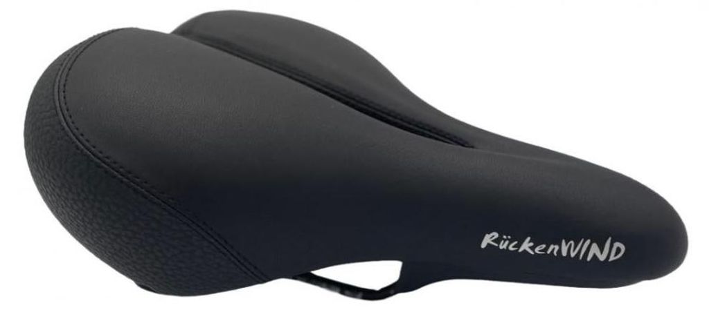 P&P Bequemsattel - Sattel Rückenwind schwarz 210mm Produktbild 