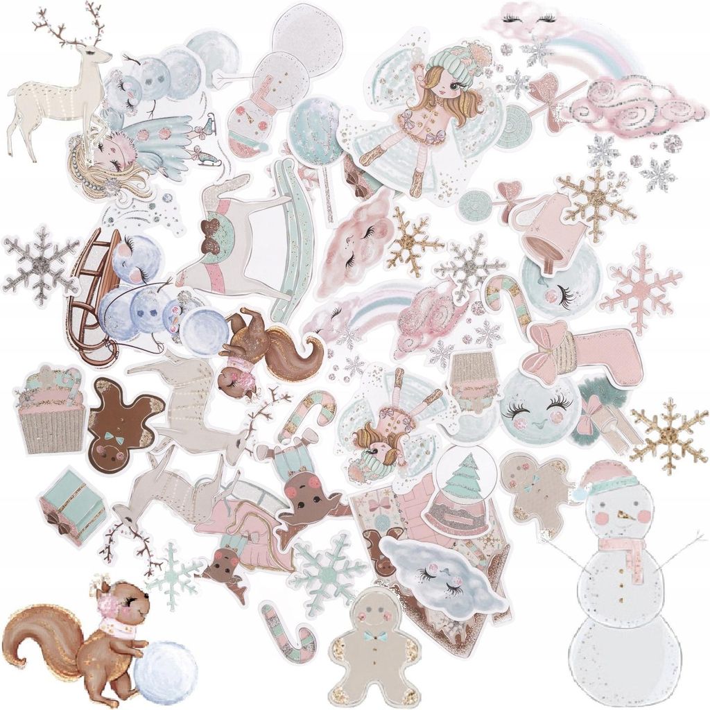 Papierstanzformen für Bullet Journals, 45 Stück, DpCraft