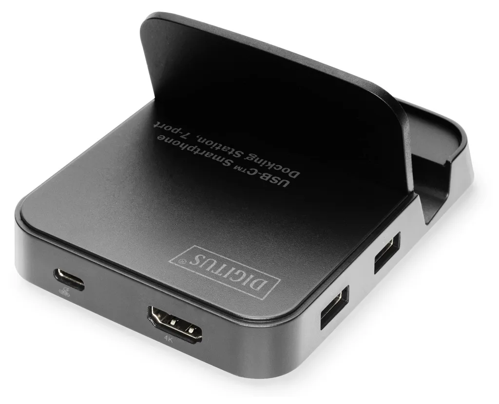 Station d'accueil smartphone USB-C 7-en-1 avec support et HDMI 4K Digitus - 8