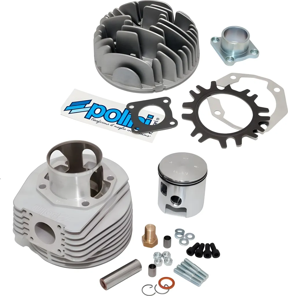 Kit Polini 177cc Vespa PX 125 alu pour éviter la surchauffe moteur