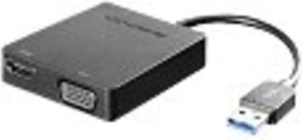 Adaptateur vidéo Lenovo USB 3.0 Full HD 1080p avec sorties HDMI et VGA