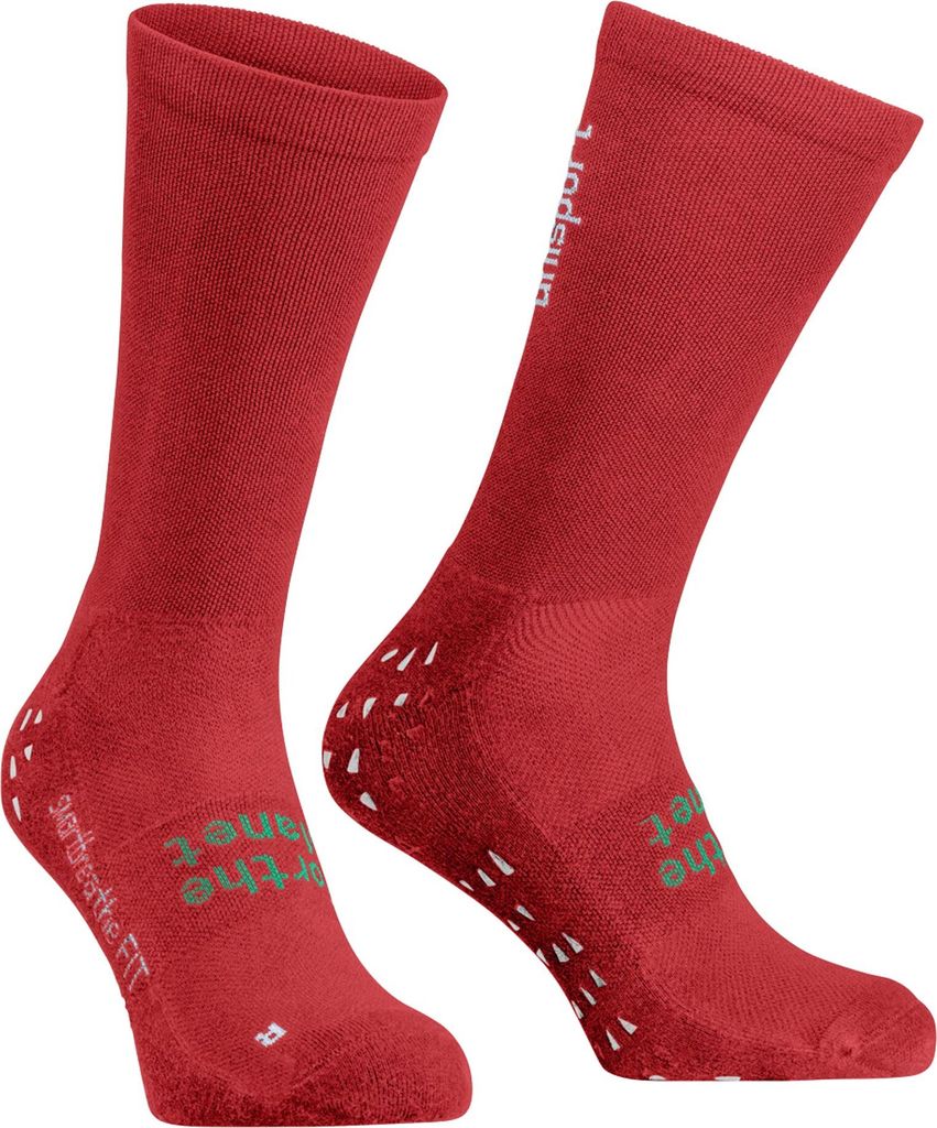 Uhlsport Grip Socken - rot/weiß, Größe:41-44